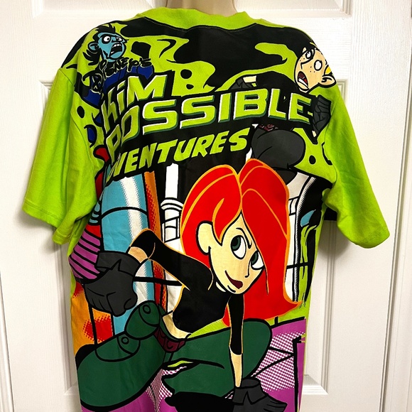 Disney.Vintage.Kim Possible AOP tee shirt.Colllectors item.Mint Condition.XL - Picture 9 of 10